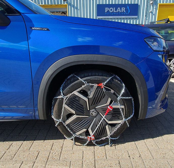 XG-12 Pro Snow chains too large