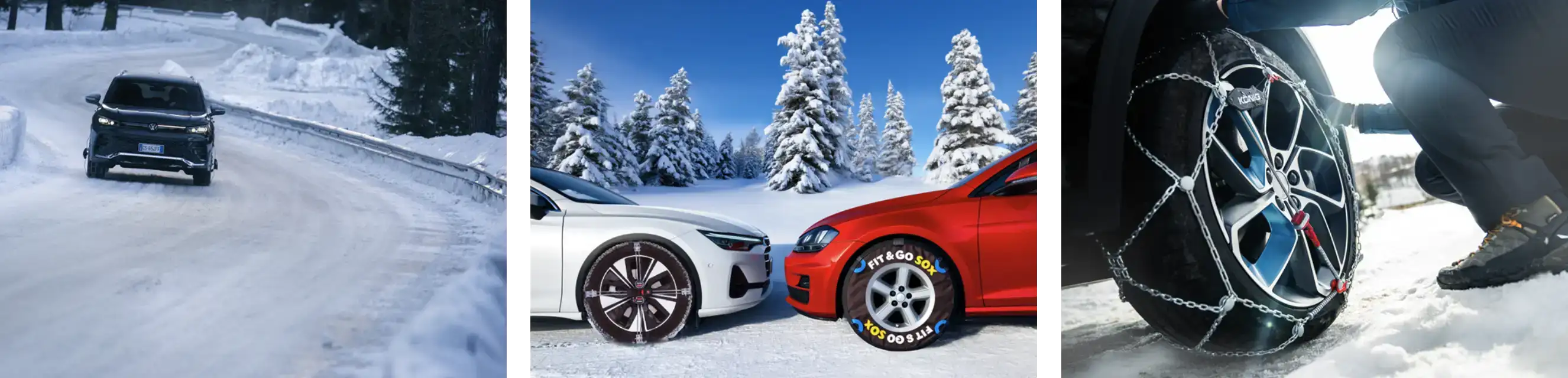 Snow Chains vs. Snow Socks